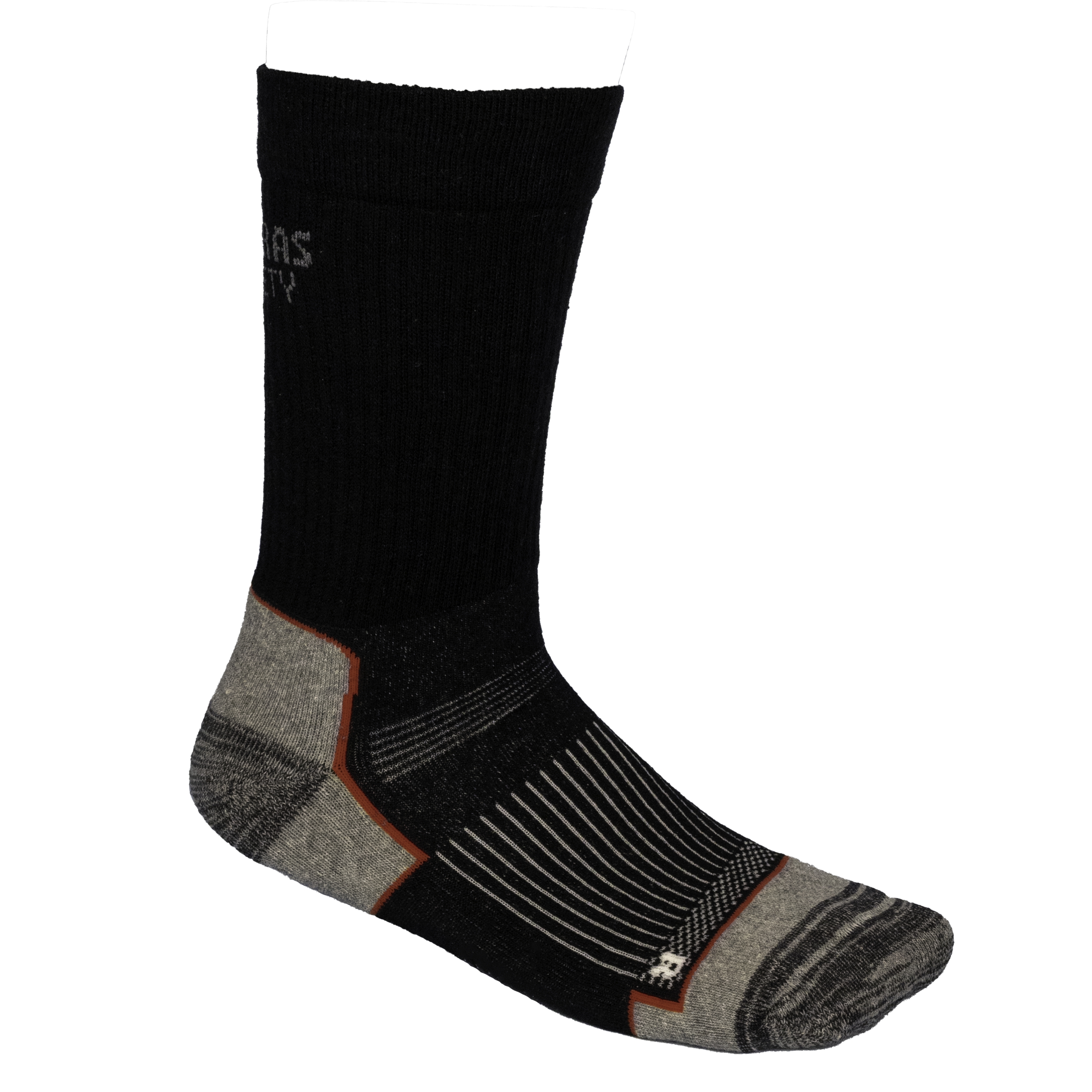 726 - NITRAS All Season-Socken, schwarz / grau,