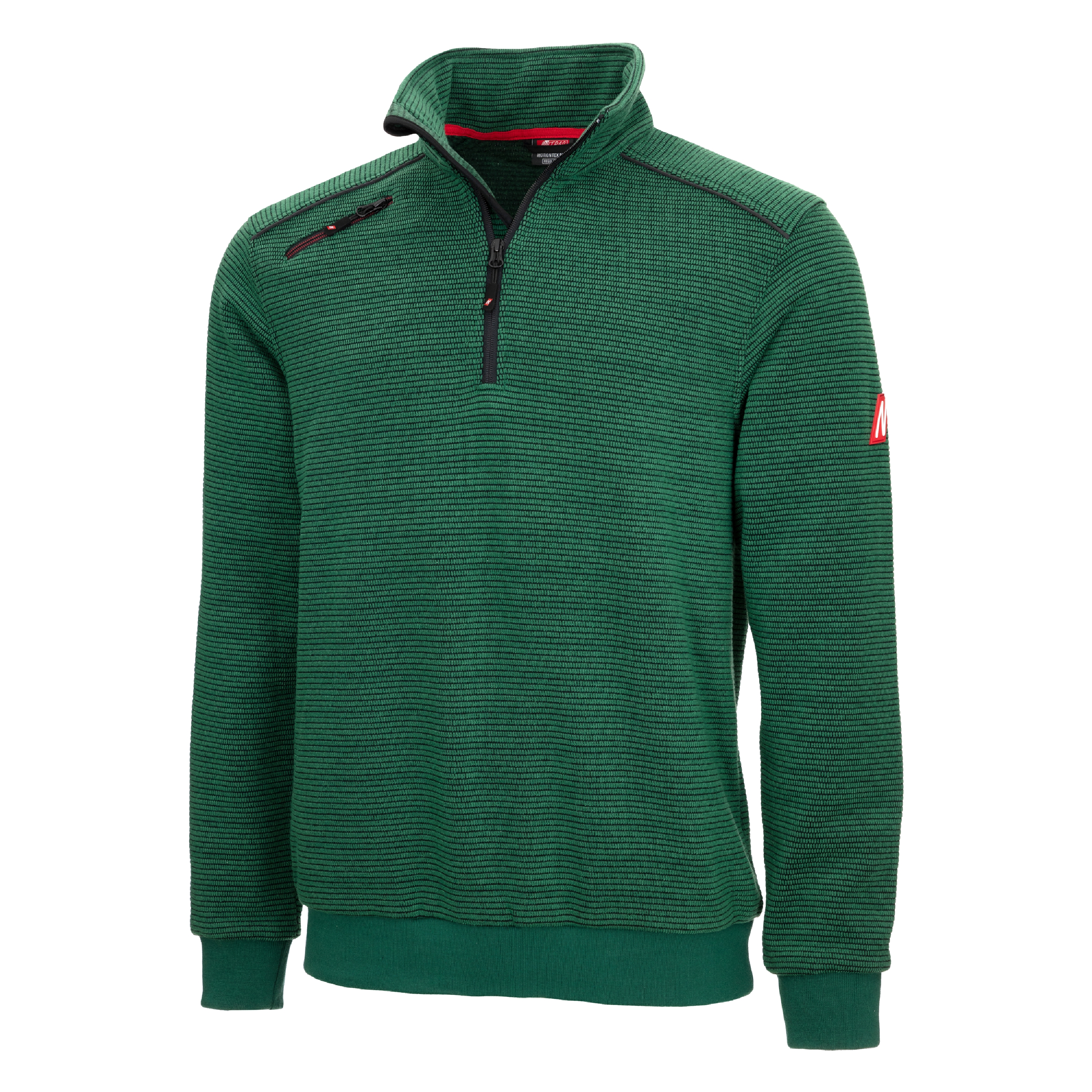7034 - NITRAS MOTION TEX PLUS, Pullover, grün, OEKO-TEX
