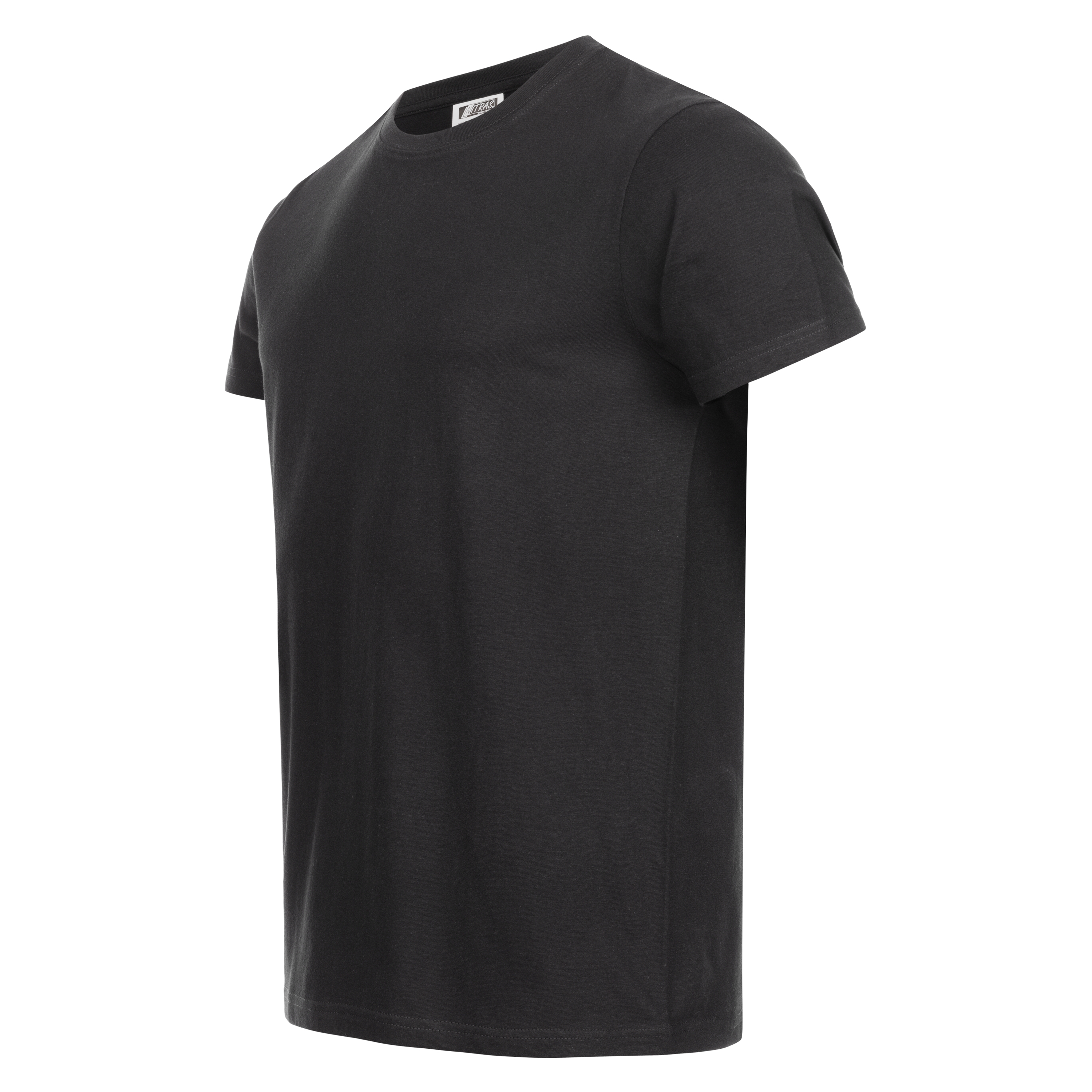 7004 - NITRAS MOTION TEX LIGHT, T-Shirt, schwarz, OEKO-TEX