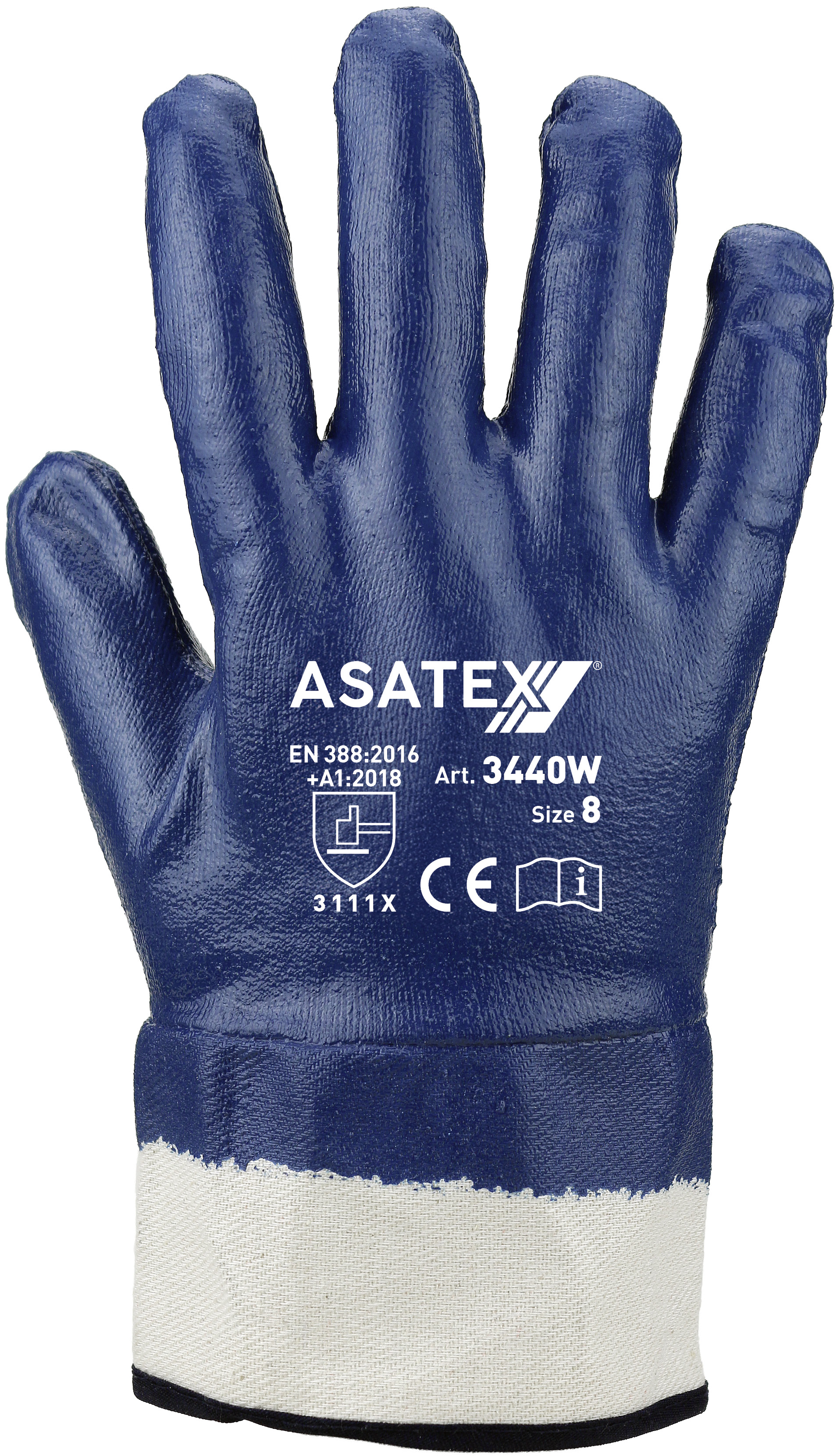 3440W - Nitril-Winter-Handschuh 3440W