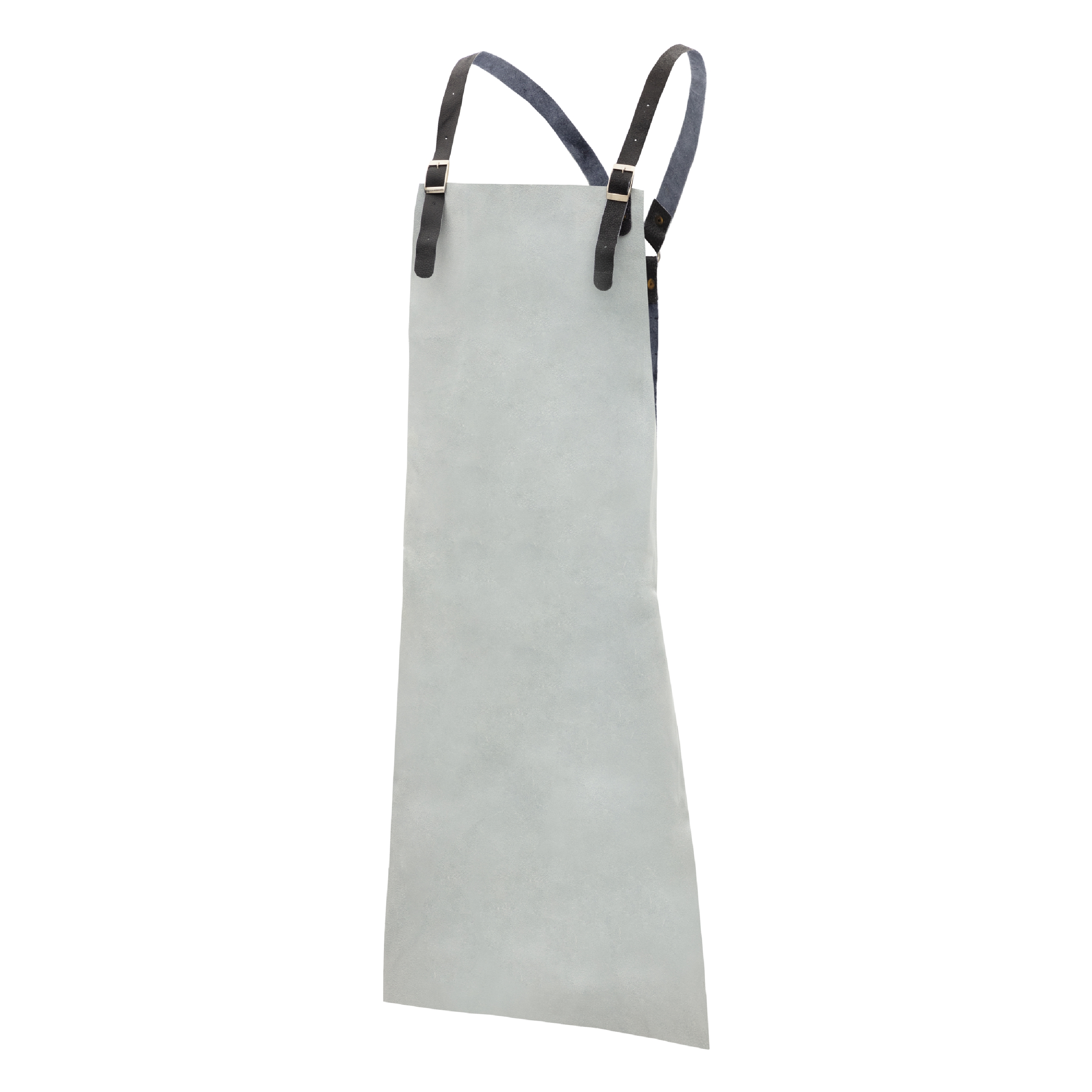 2100 - NITRAS Spaltlederschürze, hellgrau