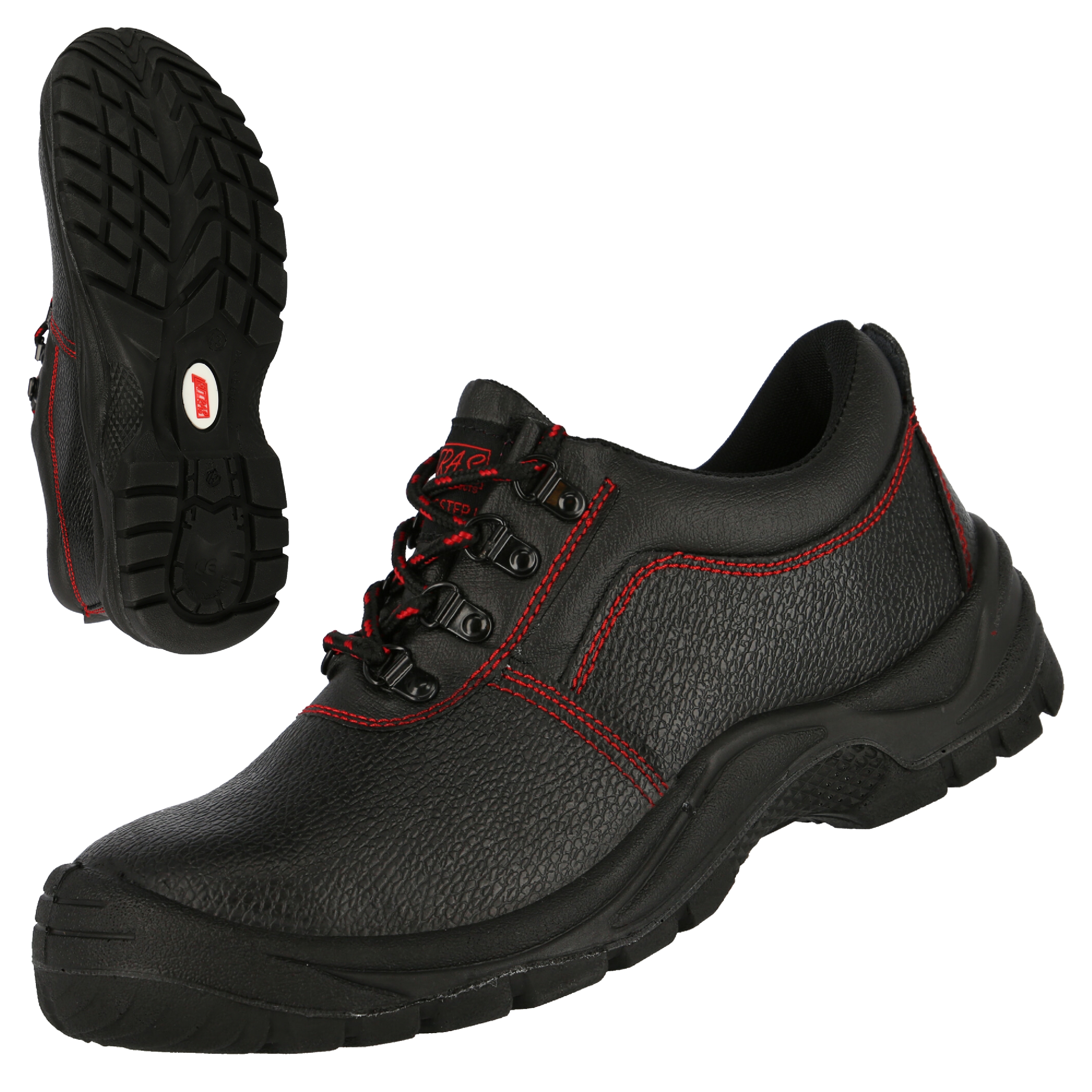 7205 - NITRAS BASIC STEP , S3 Sicherheitshalbschuhe, schwarz, EN ISO 20345