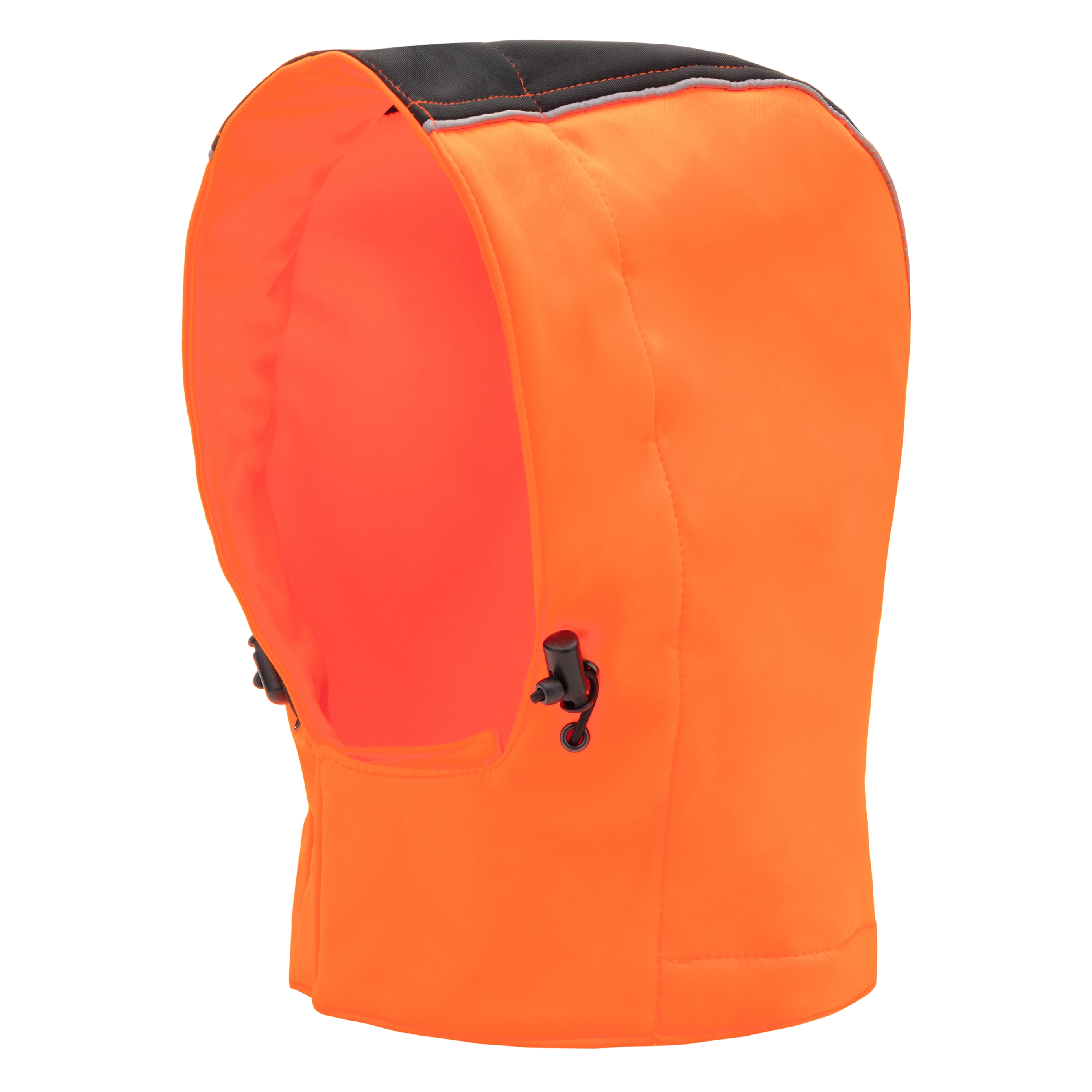 7170K - NITRAS abnehmbare Kapuze, neonorange / schwarz, OEKO-TEX