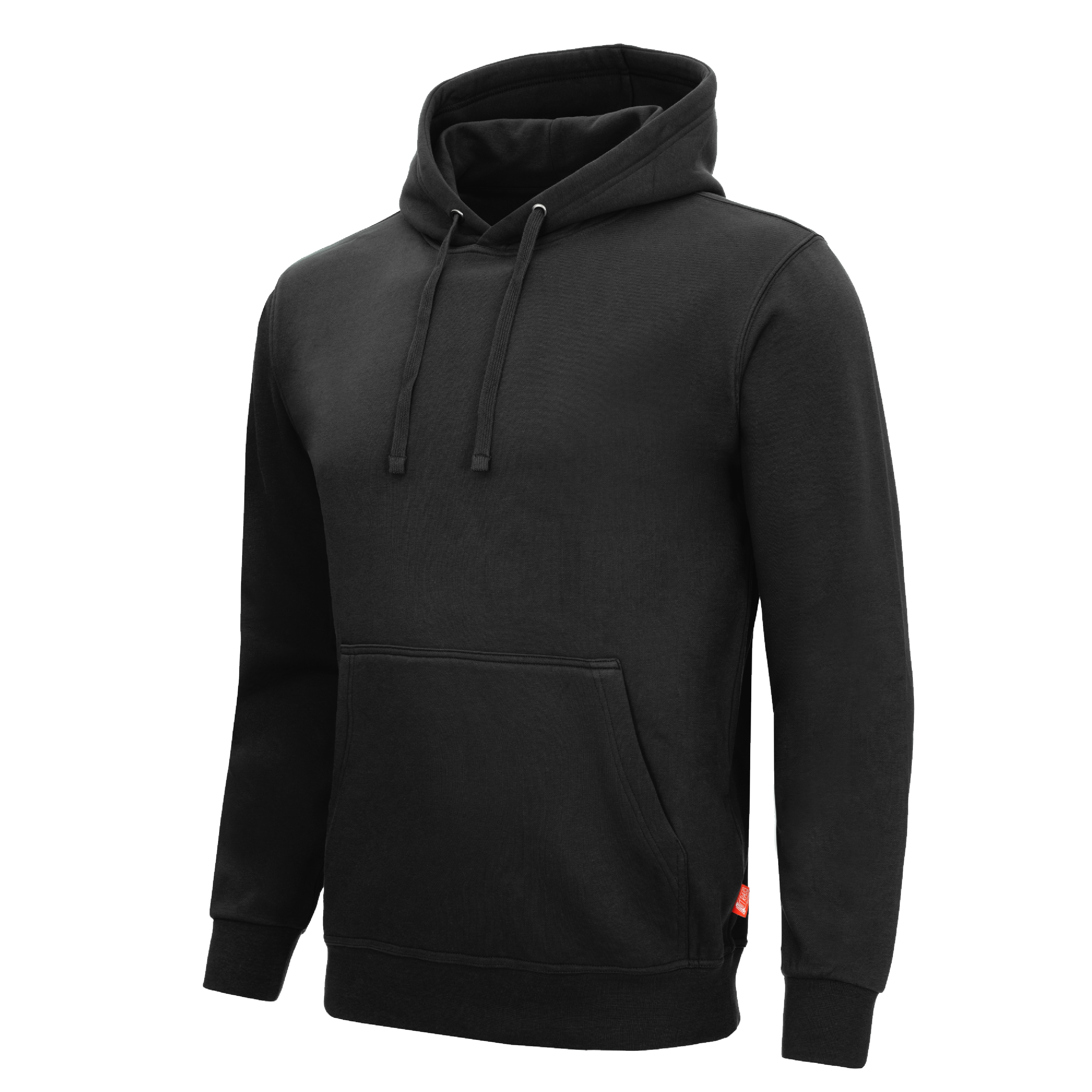7025 - NITRAS MOTION TEX LIGHT, Kapuzenpullover, schwarz, OEKO-TEX