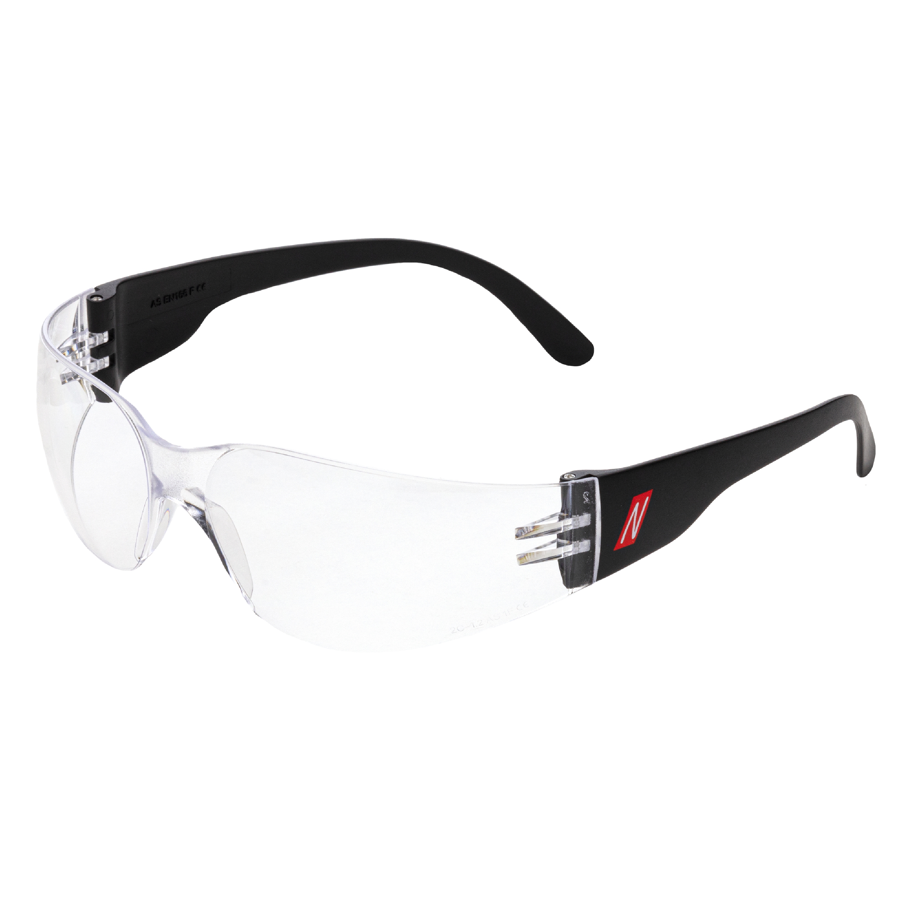 9000 - NITRAS VISION PROTECT BASIC, Schutzbrille, schwarz, EN 166