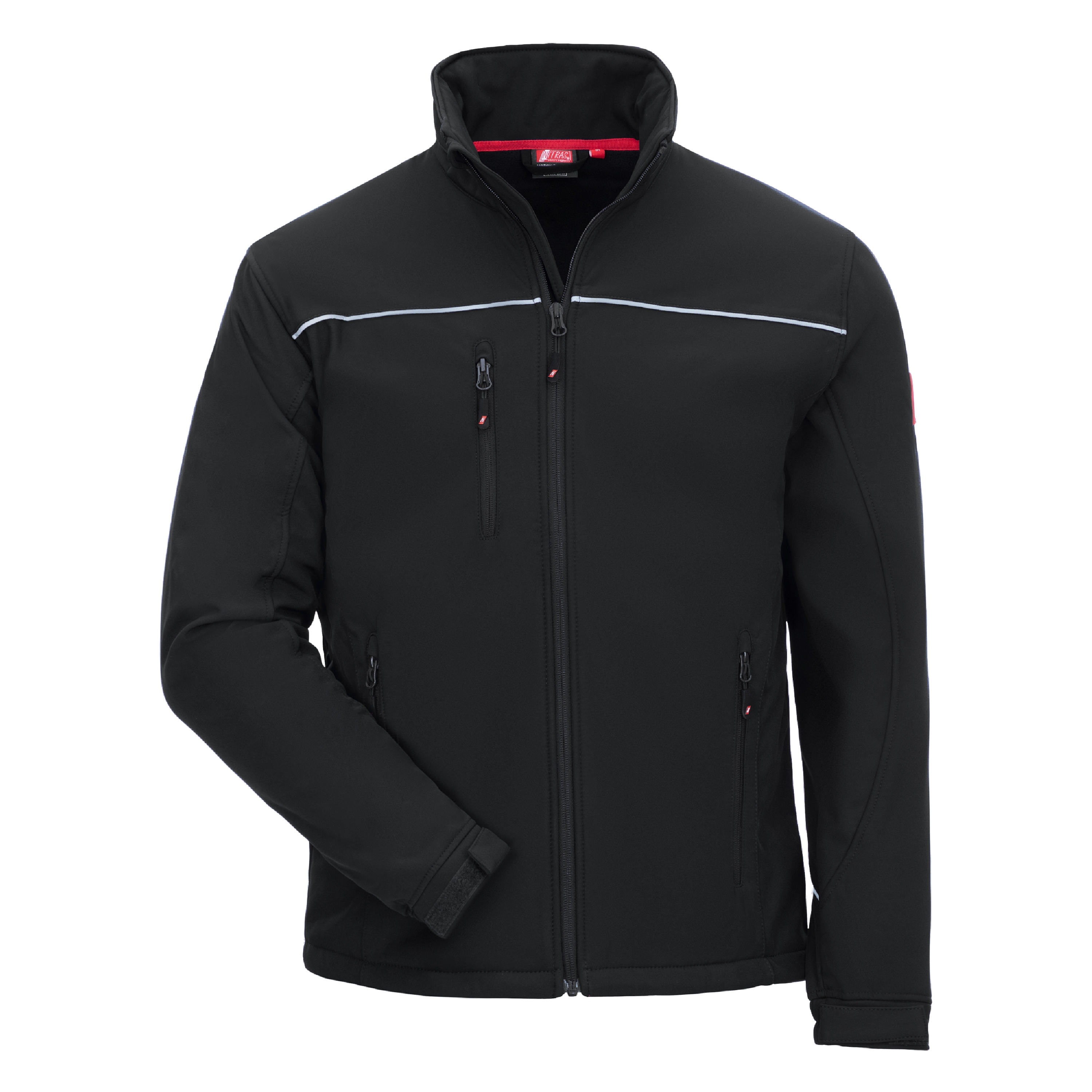 7150 - NITRAS MOTION TEX LIGHT, Softshelljacke, schwarz, OEKO-TEX